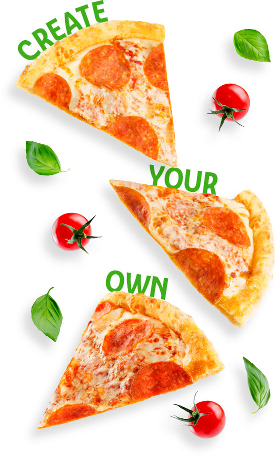 Create your own pizzas online from Farmhouse Pizza