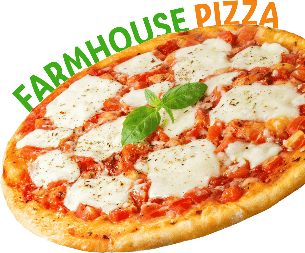 We serve fresh delicious pizza at Farmhouse Pizza